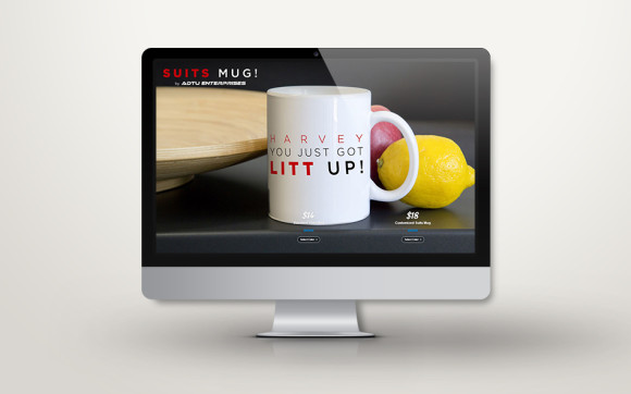 Suits Mug Website
